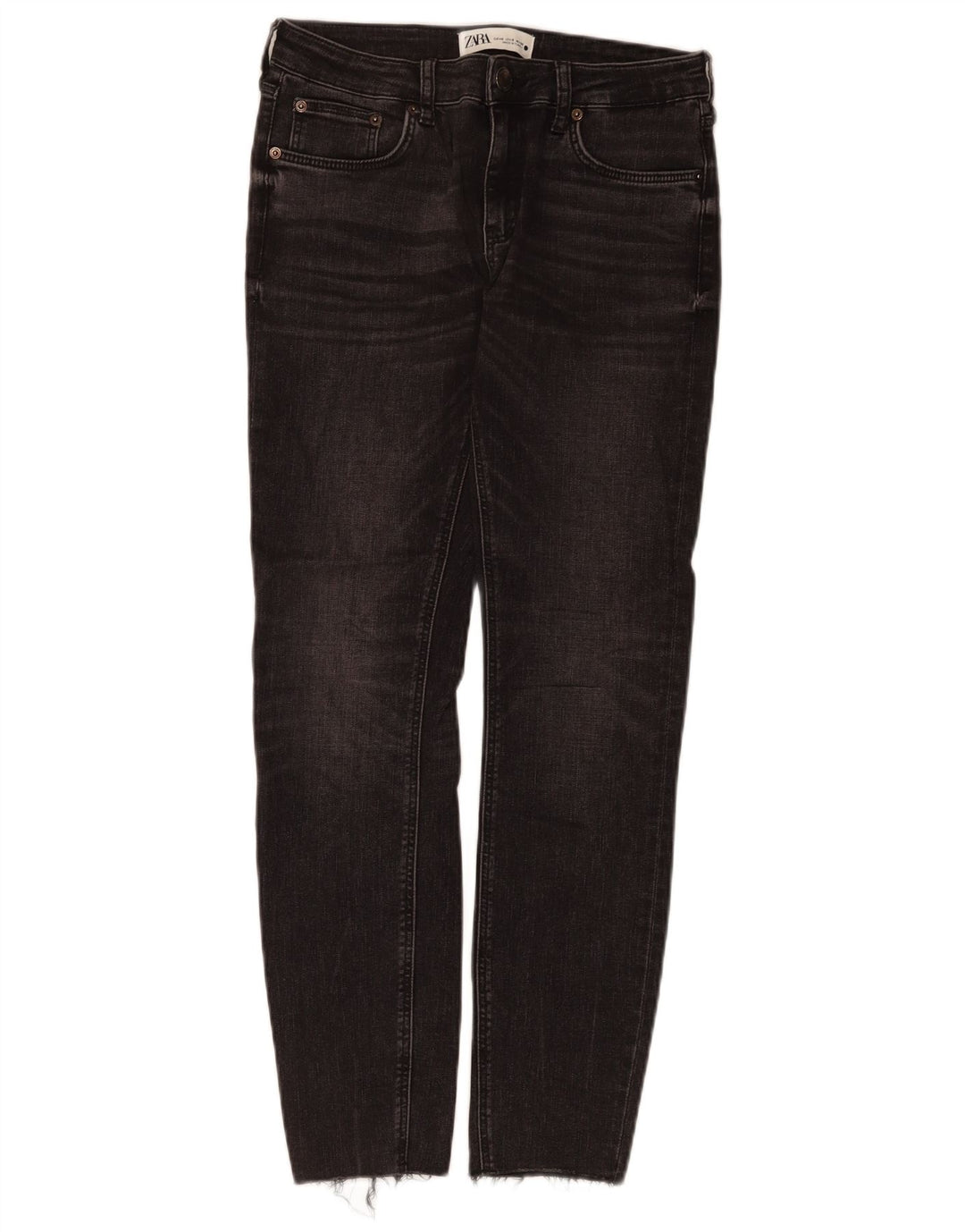 Dżinsy damskie Zara EU 40 Medium W30 L28 Czarna bawełna