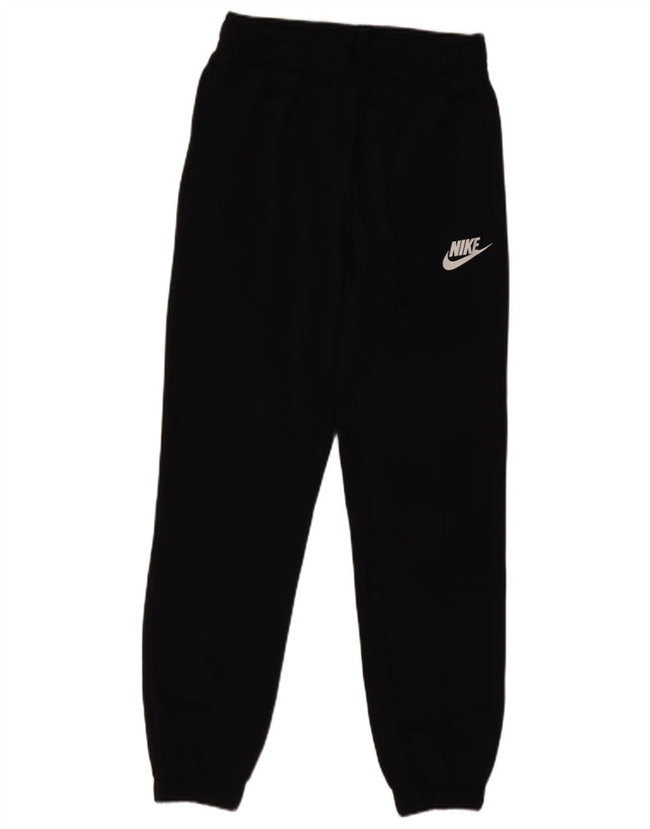 Męskie spodnie dresowe Nike, małe, czarne, poliestrowe