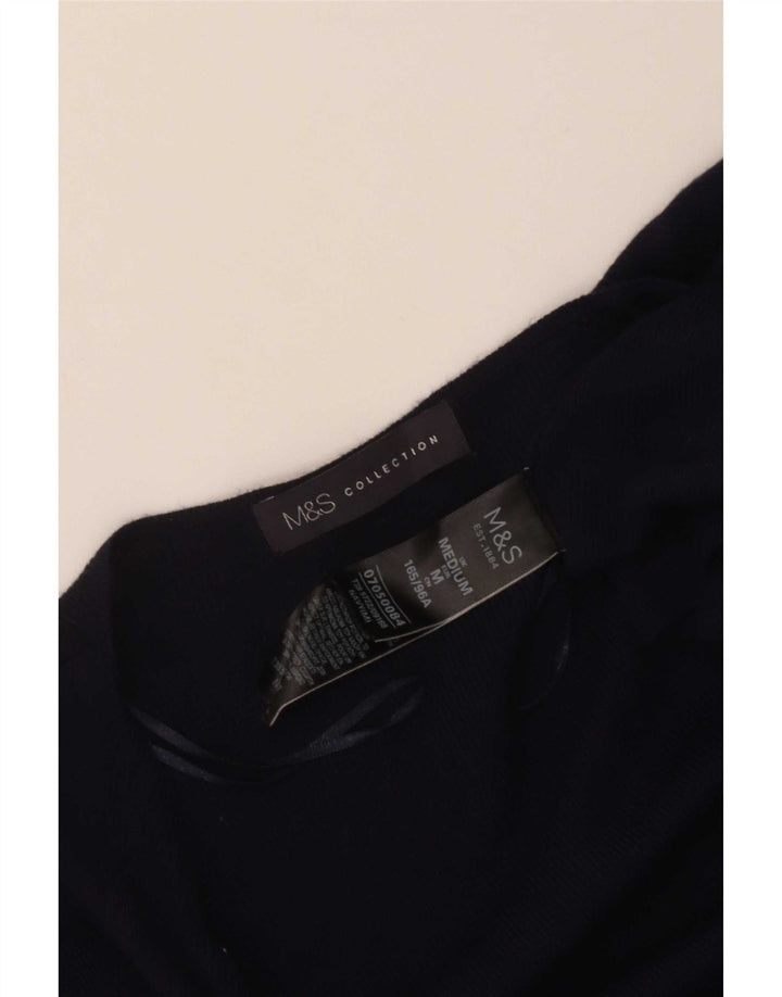Sweter damski Marks & Spencer Longline Cardigan UK 14, średni granatowy