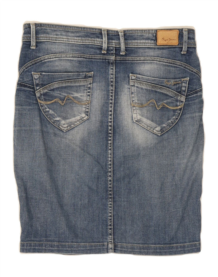 PEPE JEANS Womens Denim Skirt Medium W30 Blue Cotton Vintage PEPE Jeans and Second-Hand PEPE Jeans from Messina Hembry 