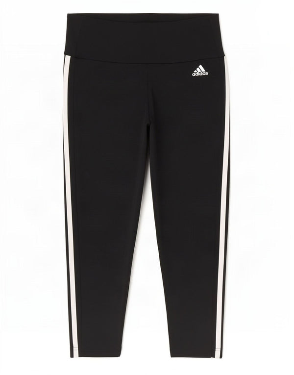 Damskie legginsy Adidas Aeroready Capri UK 8/10, mały, czarny poliester