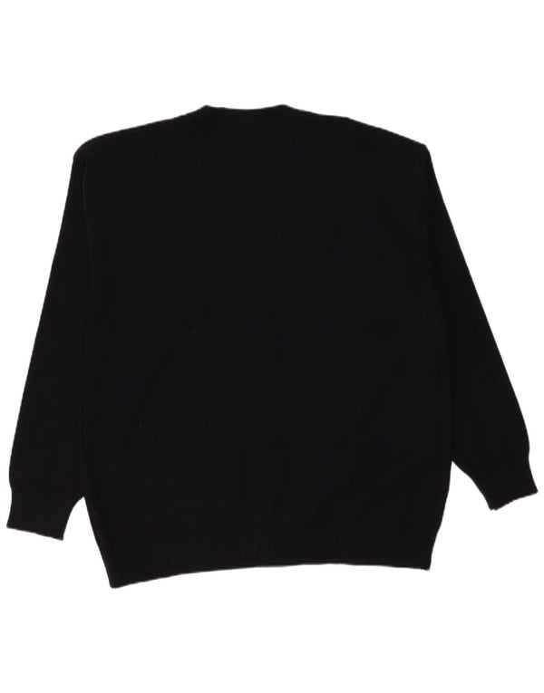 Męski sweter żeglarski Paul & Shark XL, granatowy, wełniany