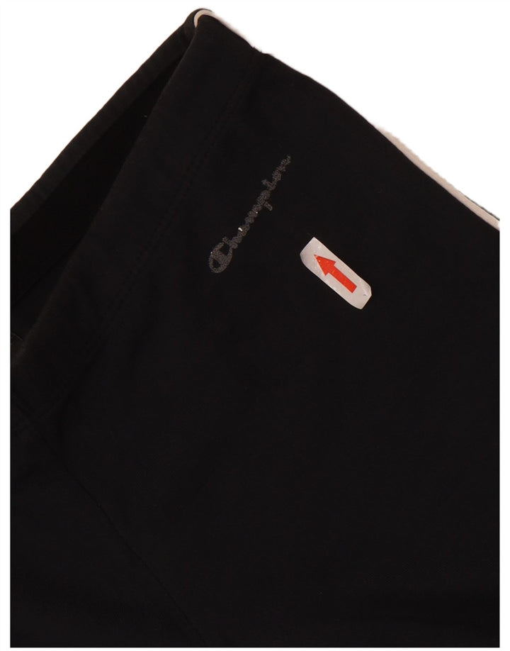 Damskie spodnie dresowe Champion UK 8 Small, czarne, bawełniane