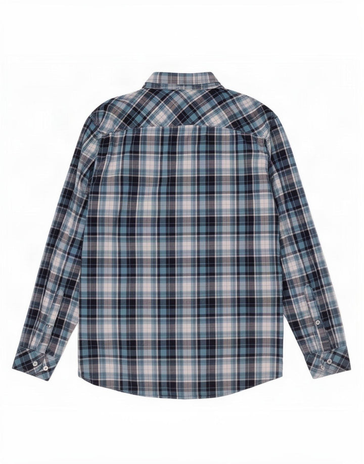 Koszula męska Joules Classic Fit XL w niebieską kratkę, bawełniana
