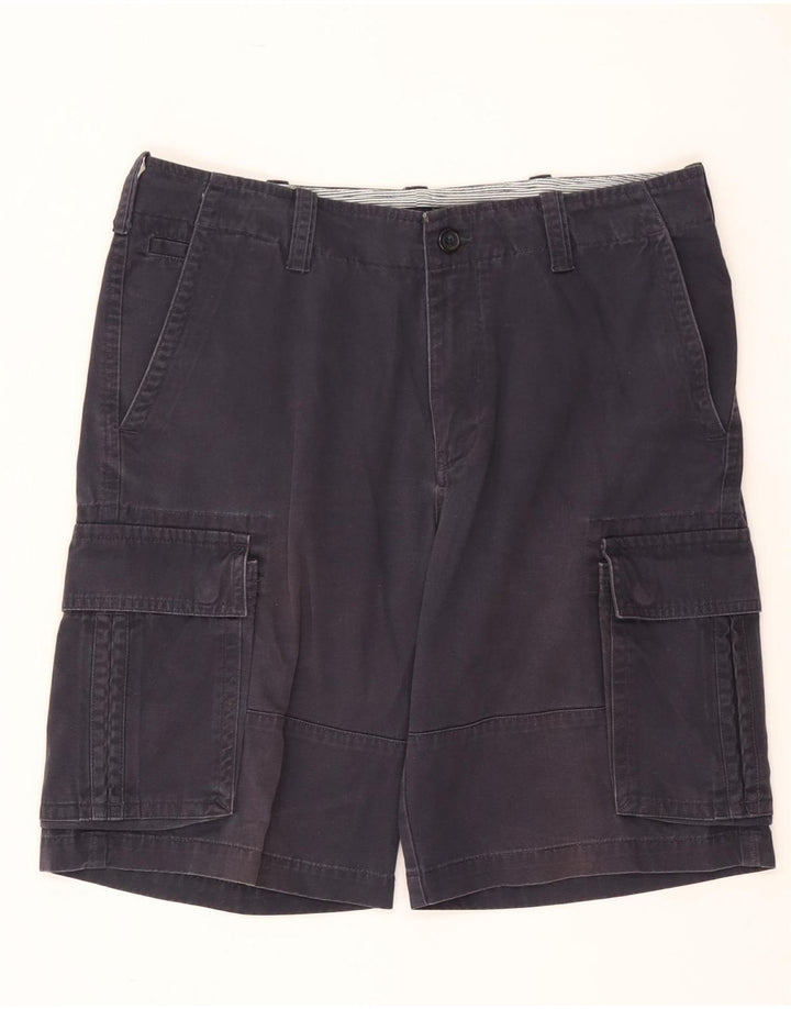 Męskie spodenki cargo Tommy Hilfiger W32, duże, granatowe, bawełniane