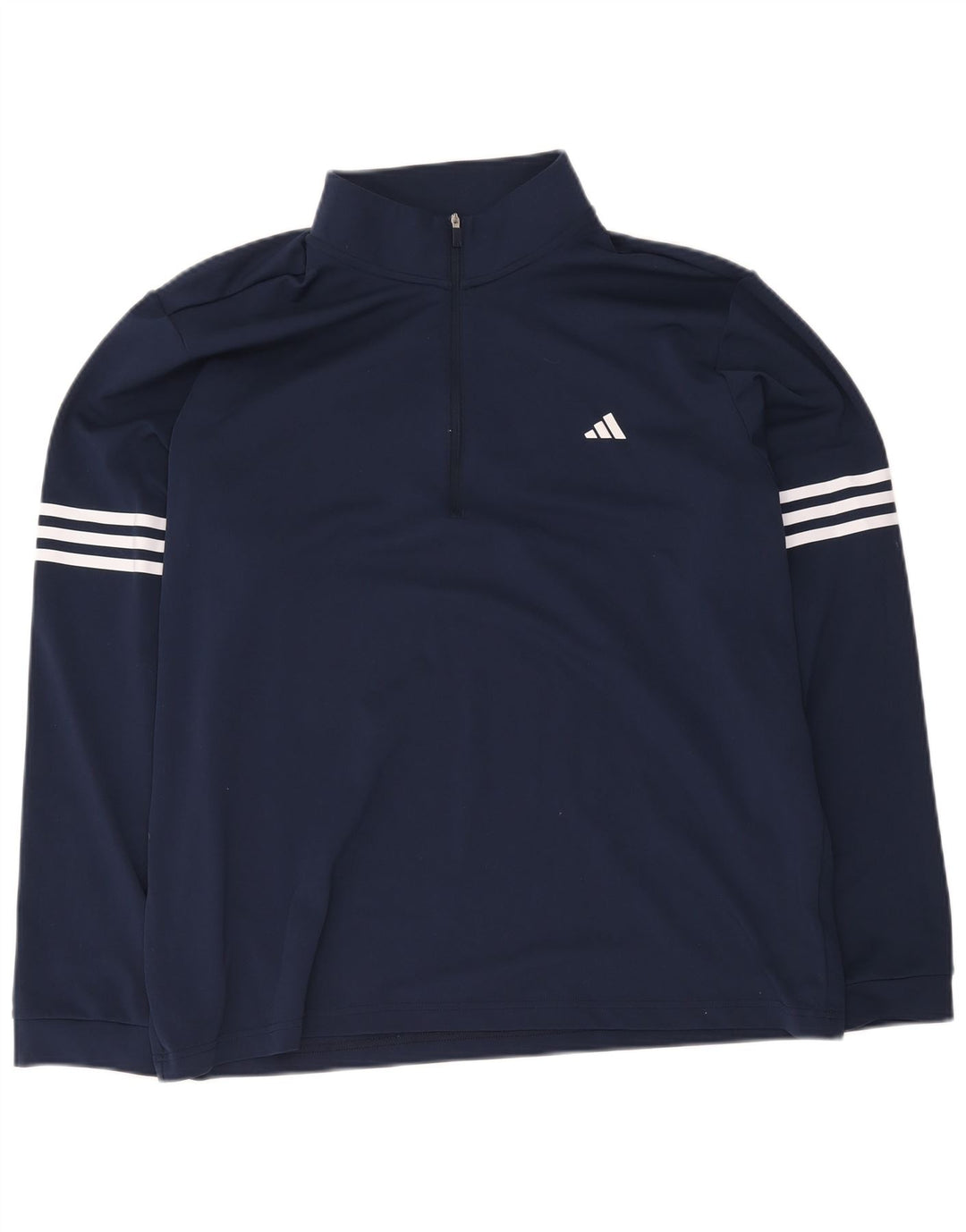 Adidas Męski dres z zamkiem błyskawicznym Top XL Granatowy poliester