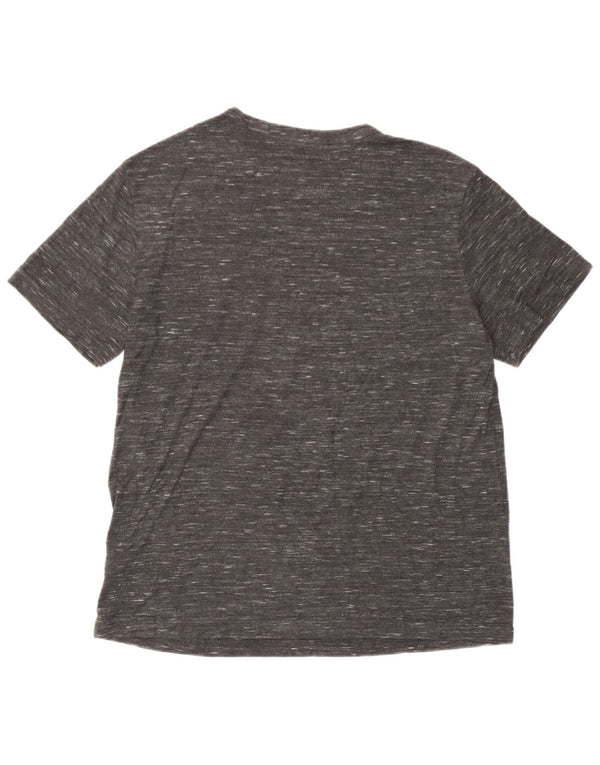 T-shirt męski Lee, średni, szary, bawełniany nakrapiany