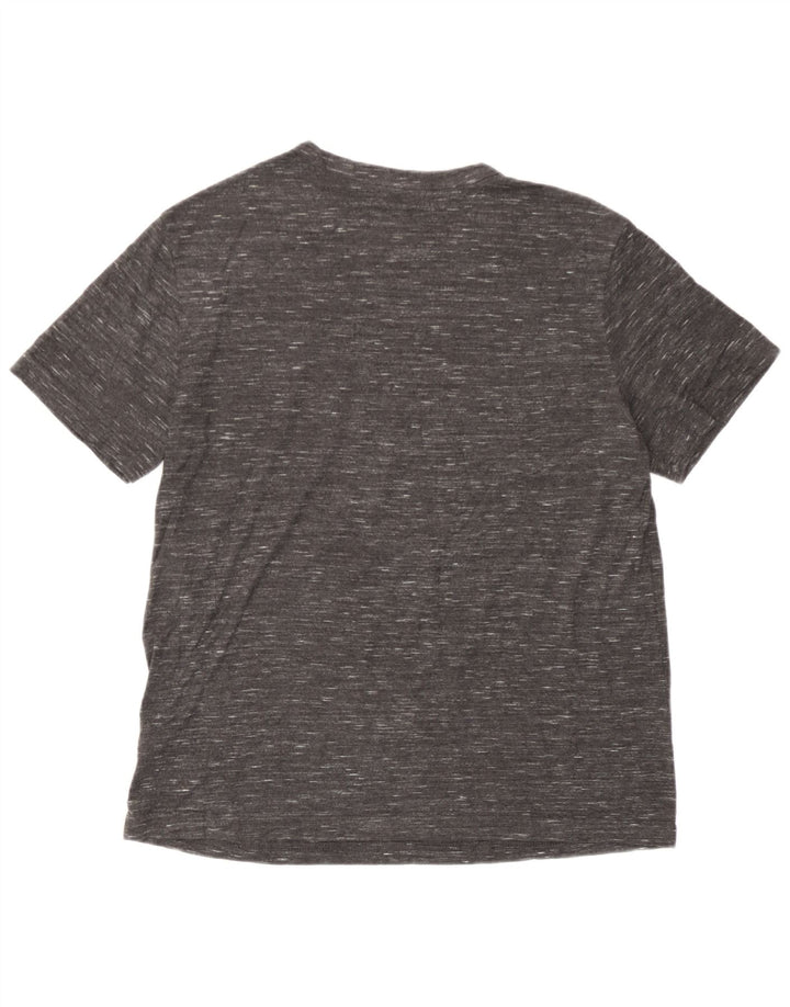 T-shirt męski Lee, średni, szary, bawełniany nakrapiany