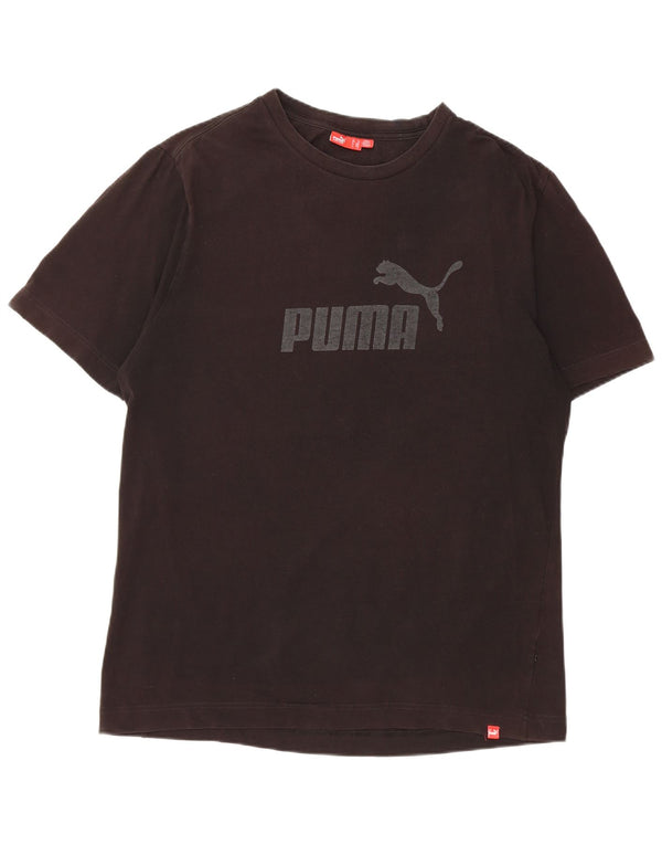 Męski T-shirt z grafiką PUMA, XL, czarny