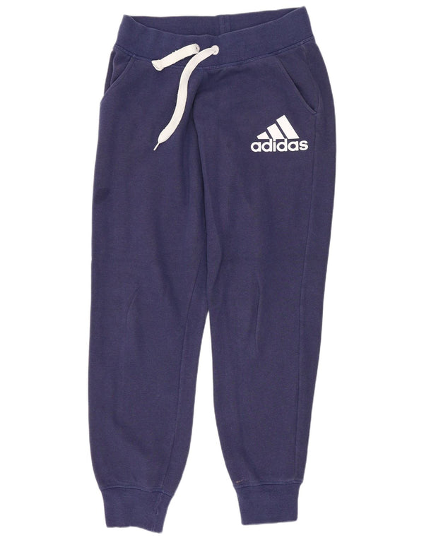 Damskie spodnie dresowe Adidas Graphic Joggers UK 8/10 Małe granatowe