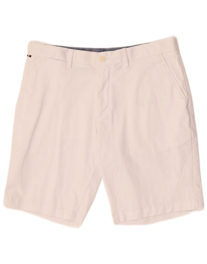 Męskie spodenki Chino Tommy Hilfiger W33 Średniobiała bawełna