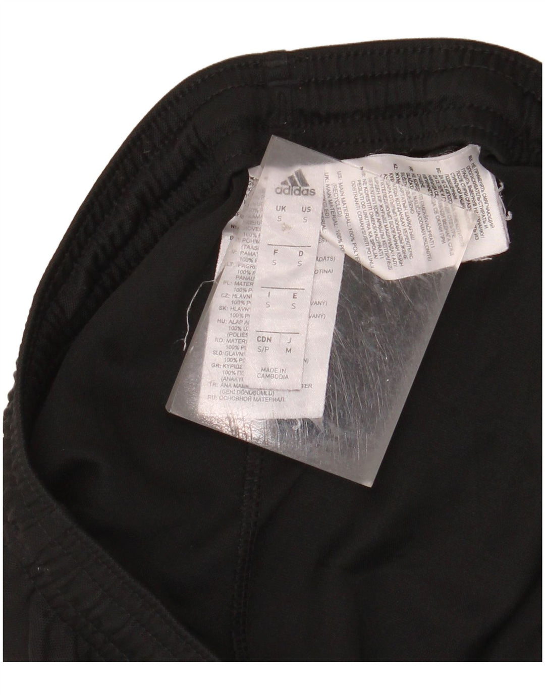 Męskie spodenki sportowe ADIDAS Aeroready, małe, czarne, poliestrowe