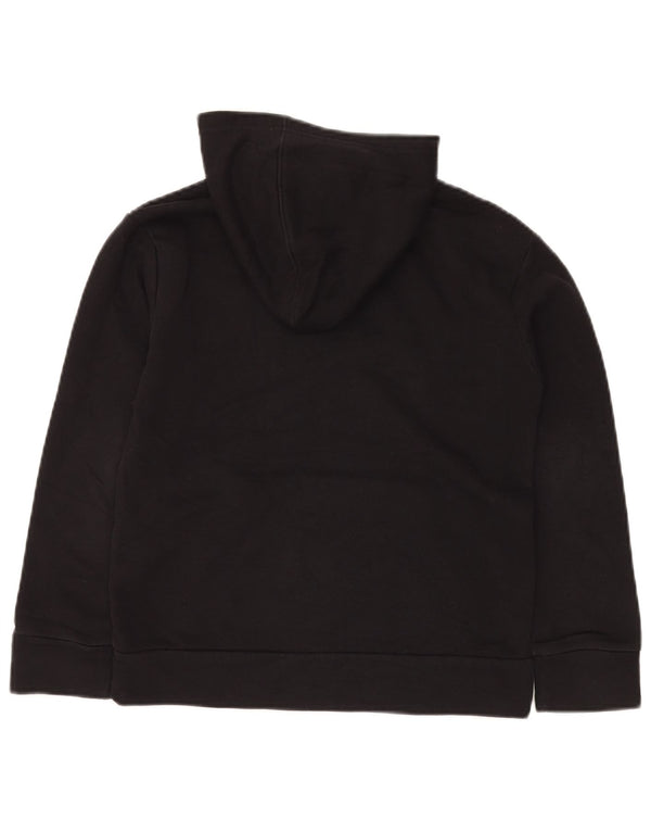 Chłopięcy sweter z kapturem i grafiką PUMA, 10-11 lat, średni czarny w cętki