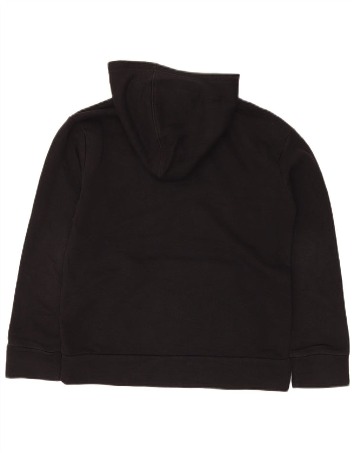 Chłopięcy sweter z kapturem i grafiką PUMA, 10-11 lat, średni czarny w cętki