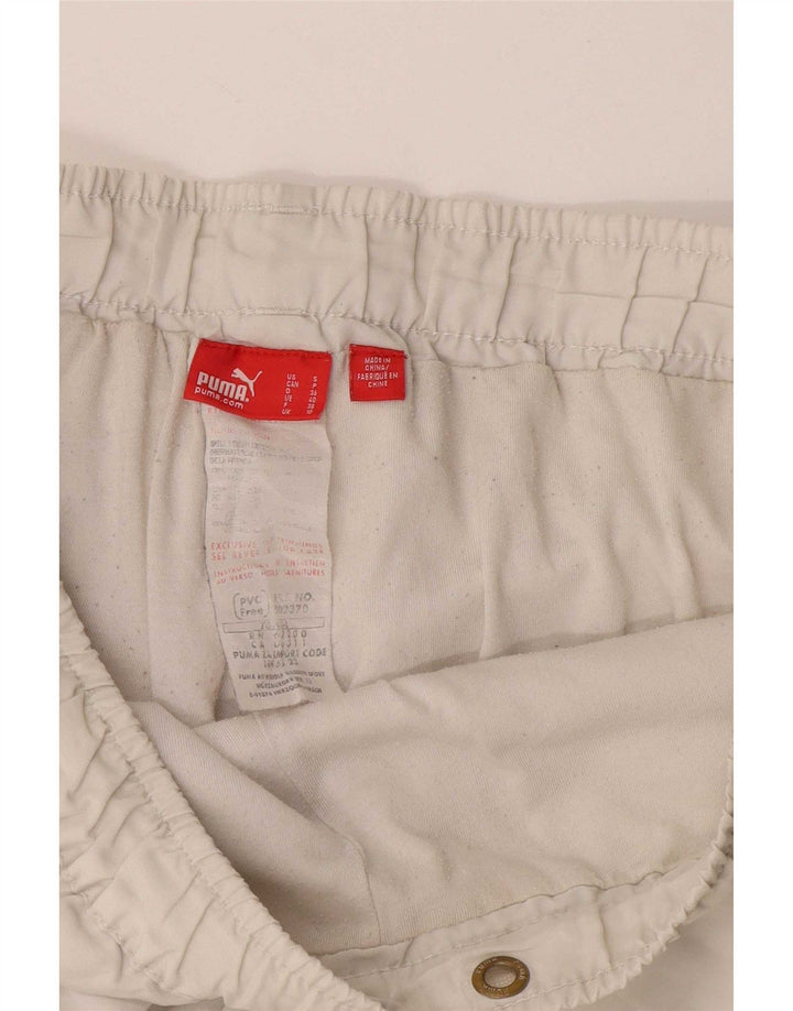 Damskie spodenki sportowe Puma Bermudy UK 10 Małe, białe nylonowe