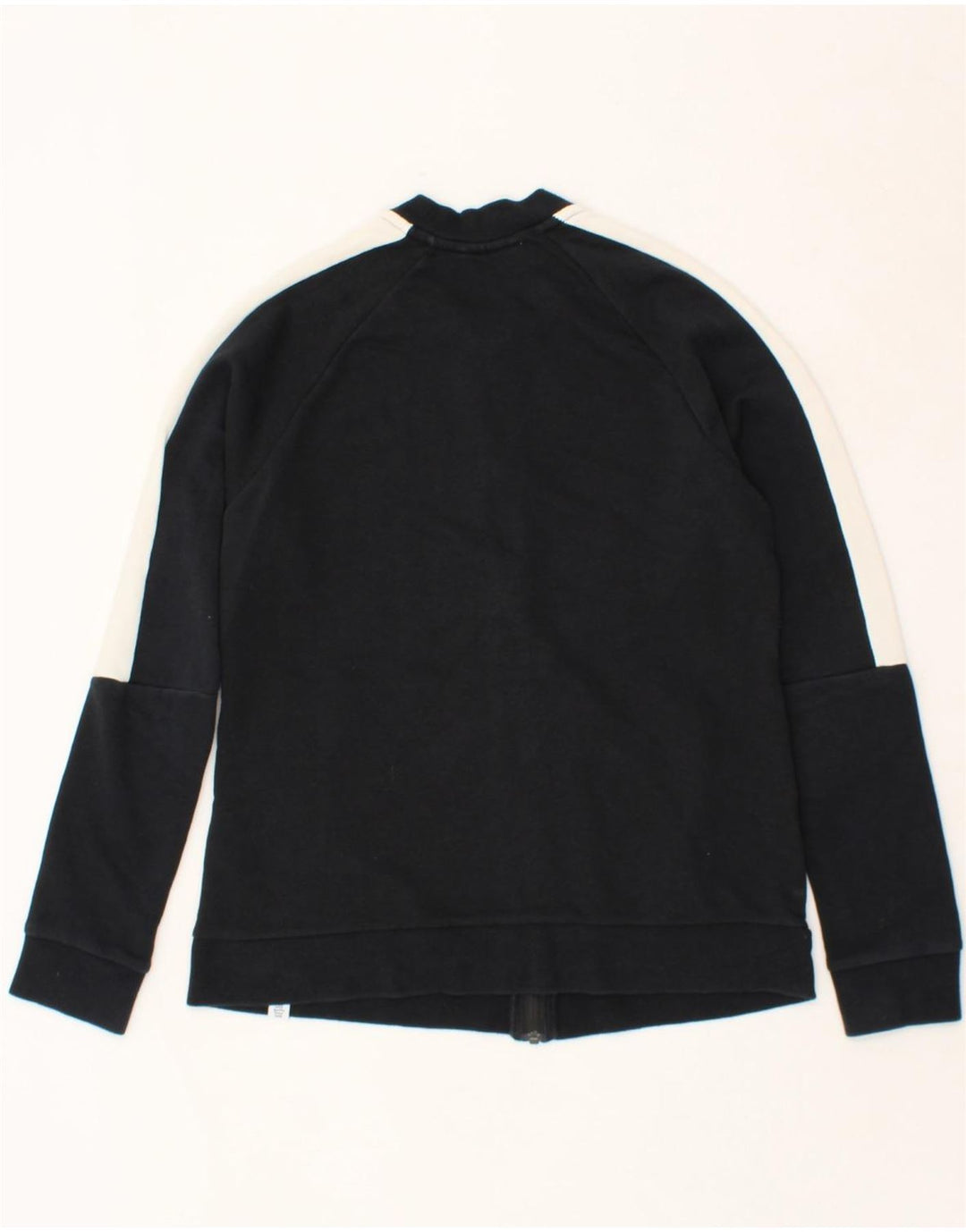 PUMA Womens Tracksuit Top Jacket UK 14 Large Black Colourblock Cotton Vintage Puma and Second-Hand Puma from Messina Hembry 