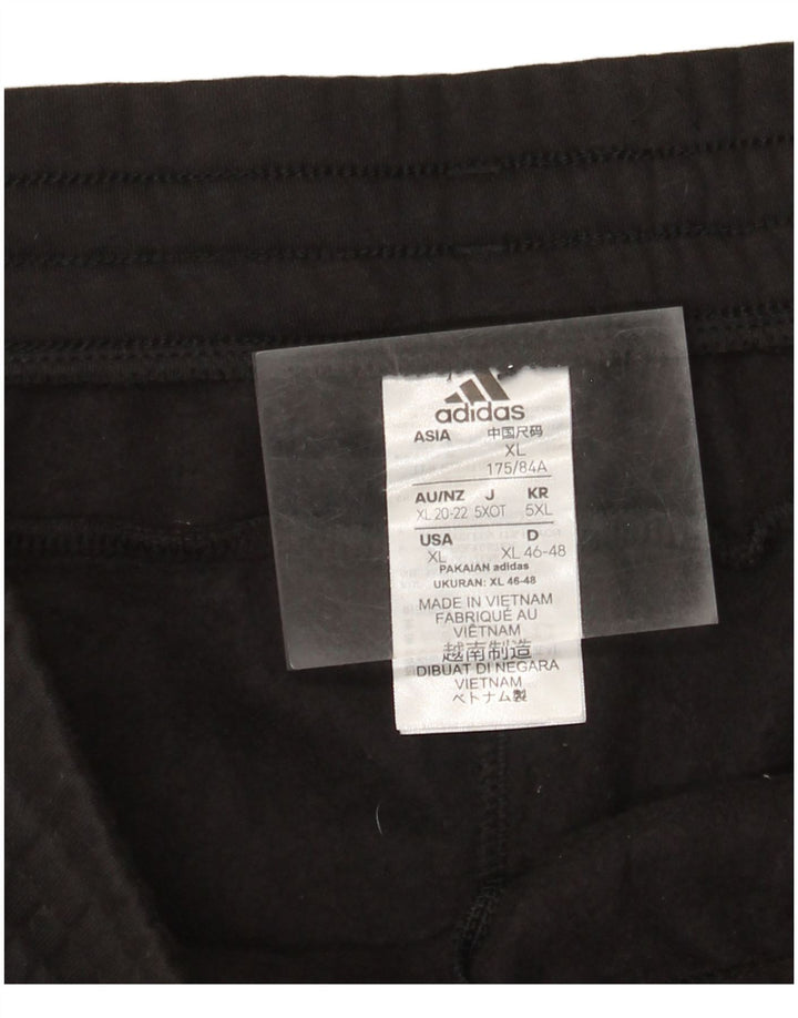 Damskie spodnie dresowe Adidas Joggers UK 18 XL Czarne