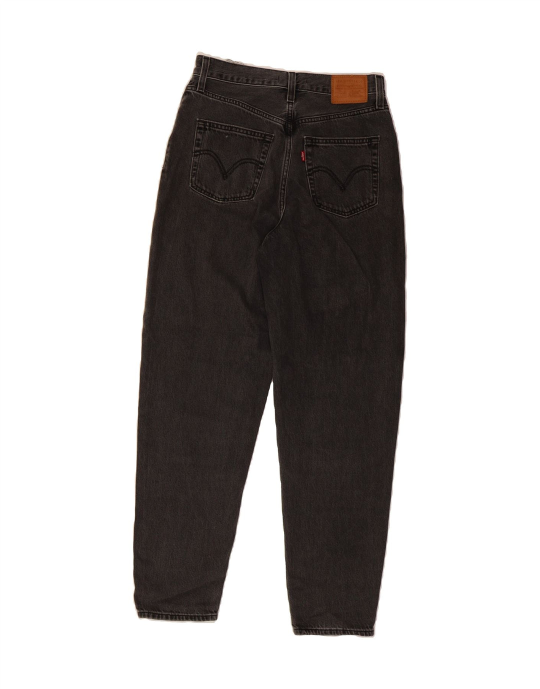 LEVI'S Womens Tapered Jeans W26 L29 Grey Cotton Vintage Levi's and Second-Hand Levi's from Messina Hembry 