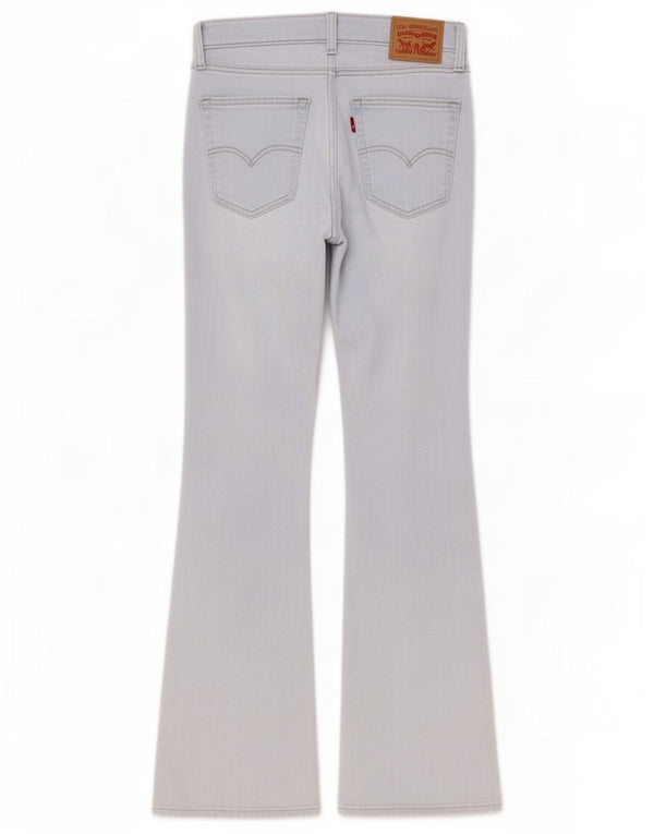 Levi's Damskie jeansy 725 z wysokim stanem Bootcut W25 L29 Niebieskie bawełniane
