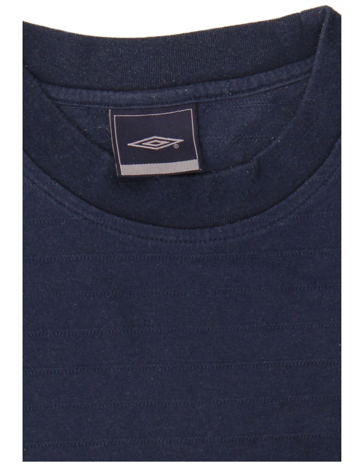 T-shirt męski Umbro Top średni granatowy poliester