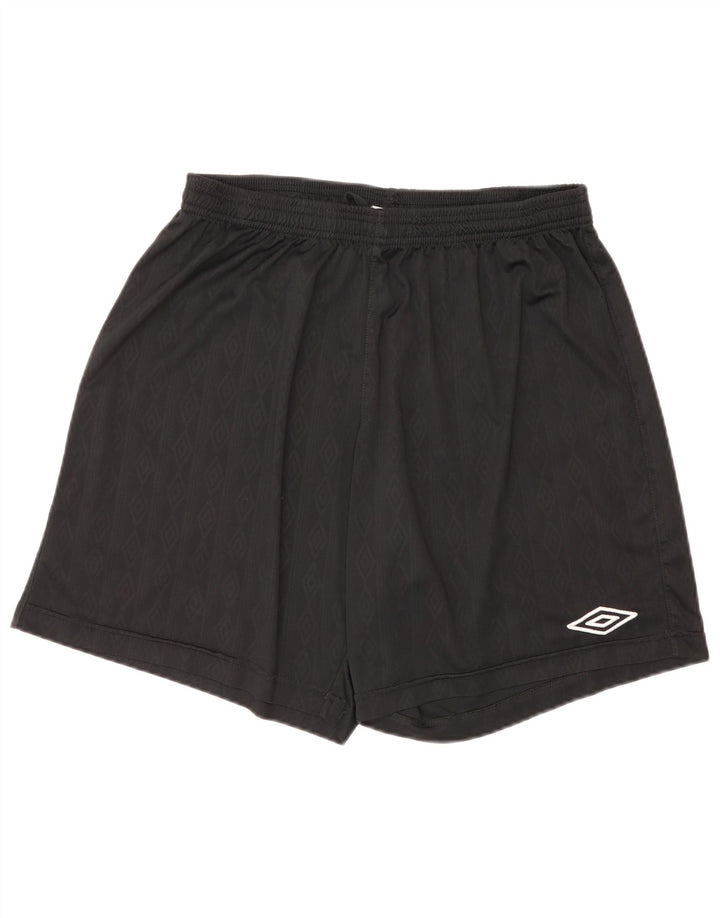 Męskie spodenki sportowe Umbro XL, czarny poliester