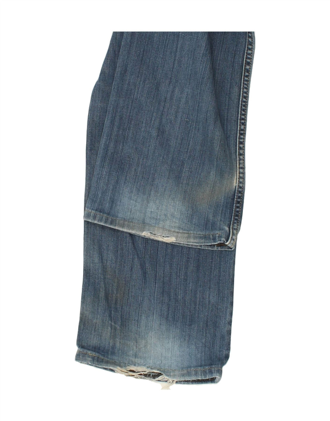 Męskie proste dżinsy LEVI'S W38 L32 Niebieskie bawełniane
