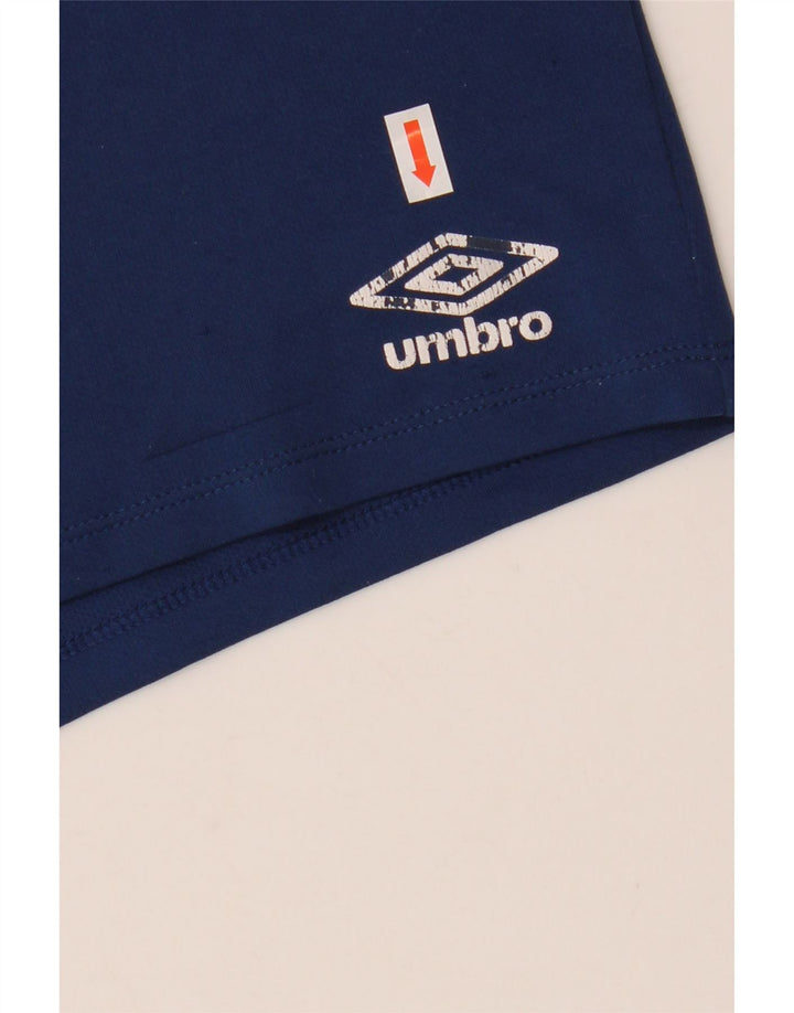 Spodenki sportowe dla chłopców Umbro 11-12 lat, granatowe, poliestrowe