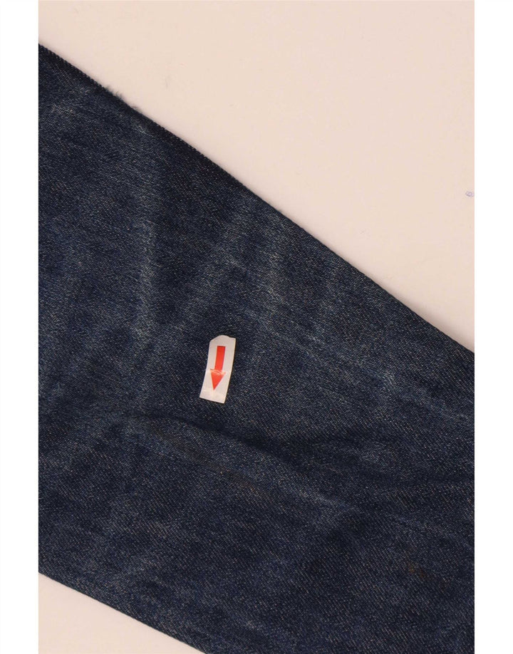 Kurtka damska Rifle Crop Denim UK 20 2XL Granatowa, bawełniana