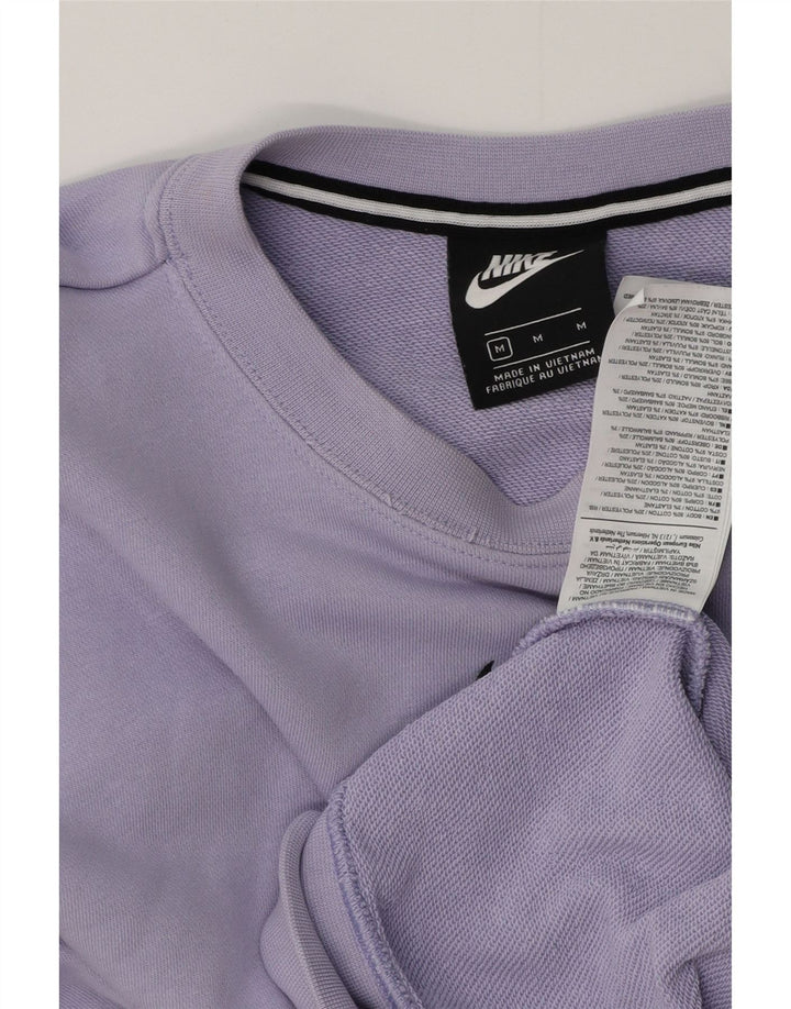 Damska bluza z grafiką Nike, UK 14, średnia fioletowa bawełna