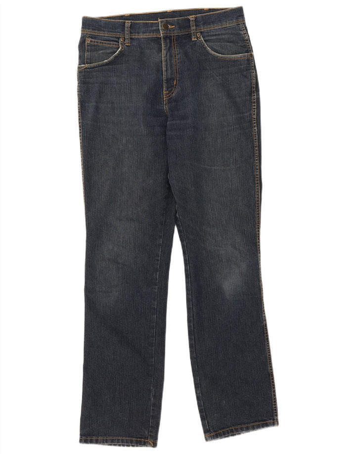 Damskie jeansy Wrangler o regularnym kroju W33 L32, granatowe, bawełniane