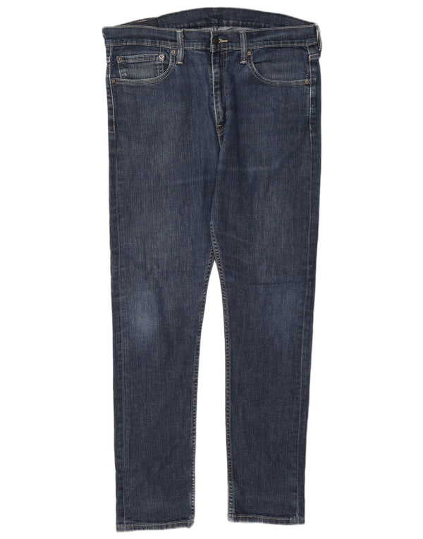 Męskie jeansy Levi's 510 Skinny W34 L32 Niebieskie bawełniane