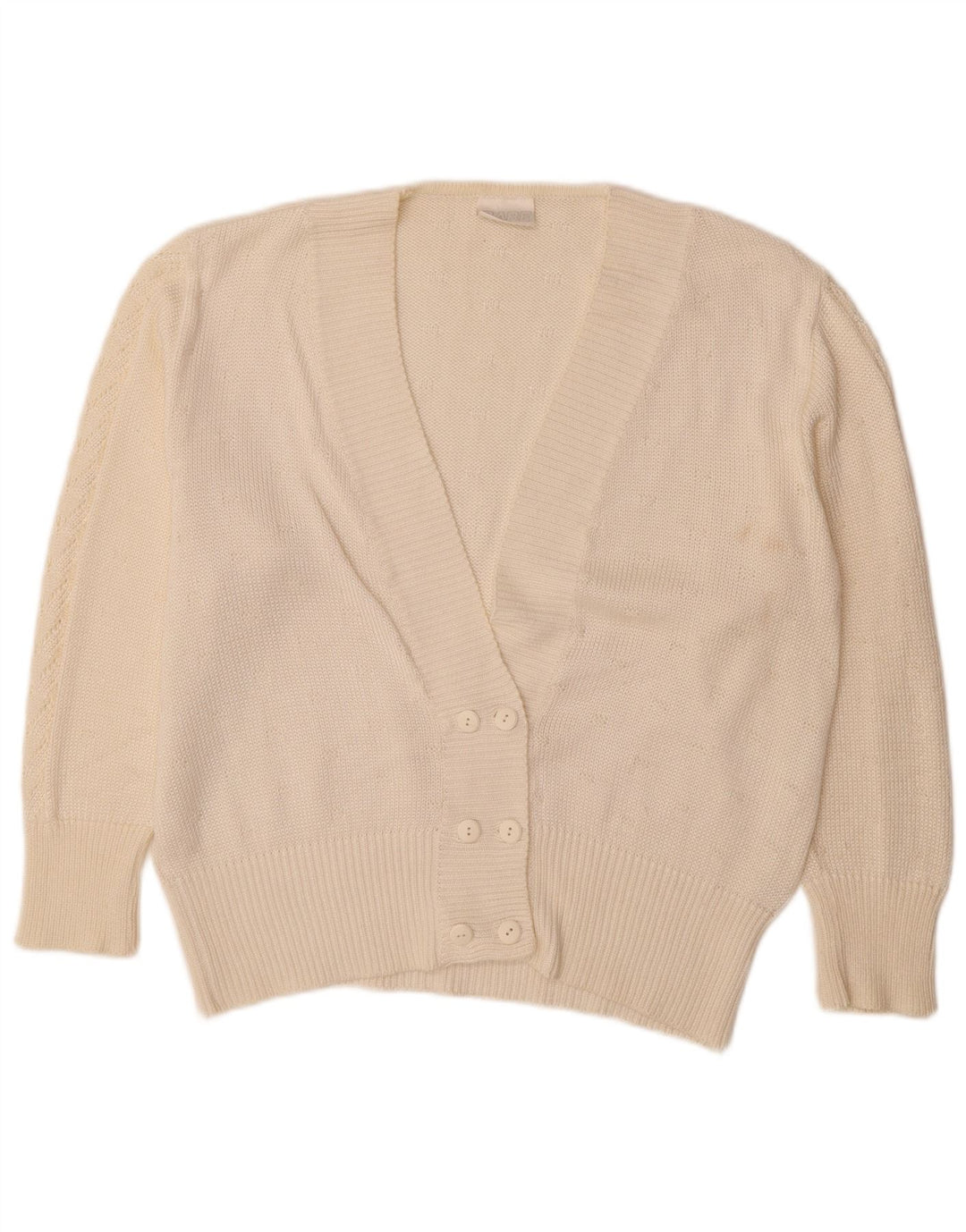 Sweter damski Rabe Cardigan EU 46 XL w kolorze złamanej bieli, akryl