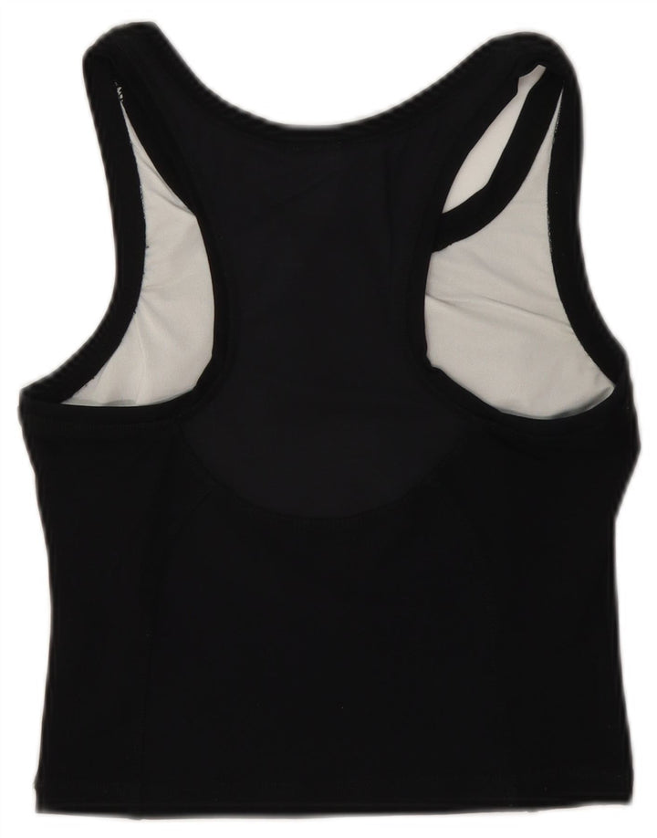 Damska kamizelka Adidas Crop Top UK 10 Small Black Poliamid