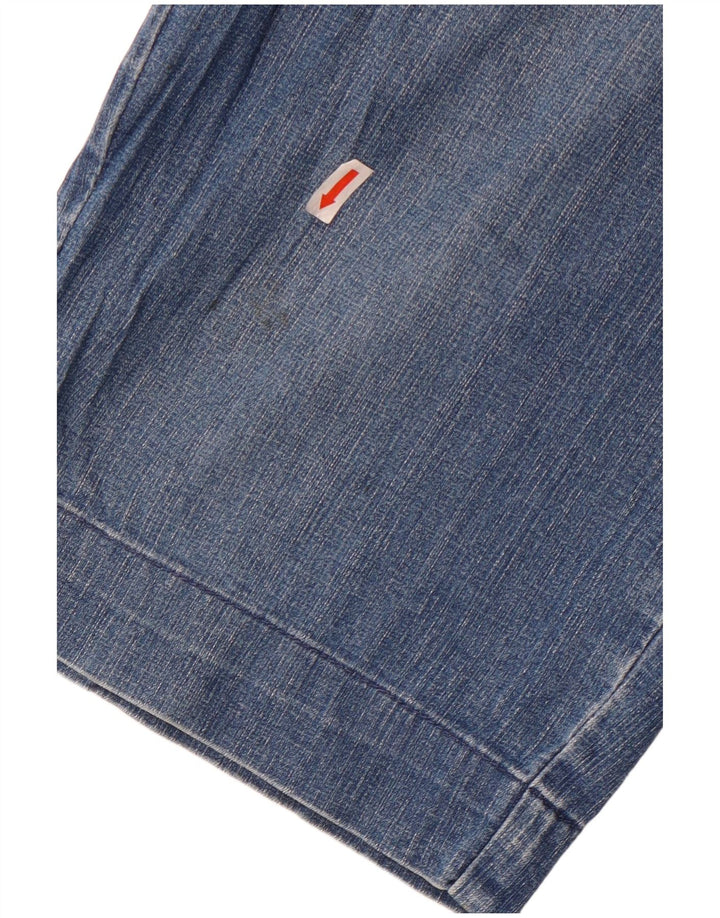 Damskie dżinsy Lee Petite Capri US 8 Medium W30 L18 Niebieska bawełna