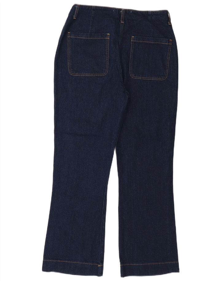 Jeansy damskie Zara Bootcut EU 42 Large W32 L27 Granatowa bawełna