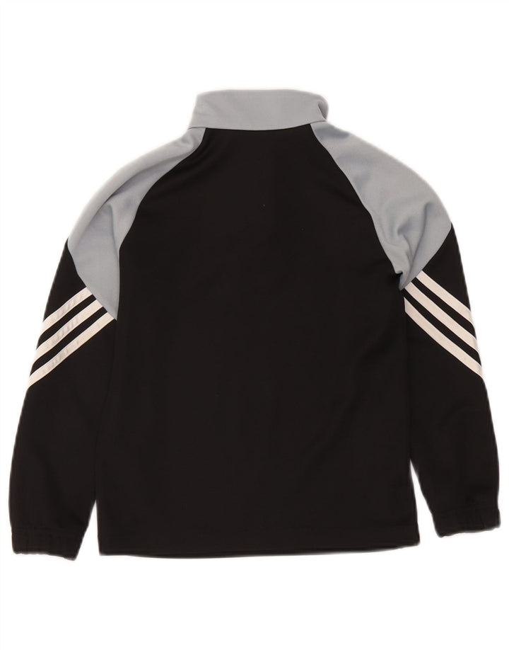 Adidas Chłopięcy Climalite Sweter Dresowy Top 7-8 Lat Mały Czarny