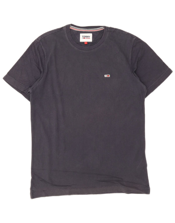 Tommy Hilfiger Mens T-Shirt Top Small Navy Blue Cotton