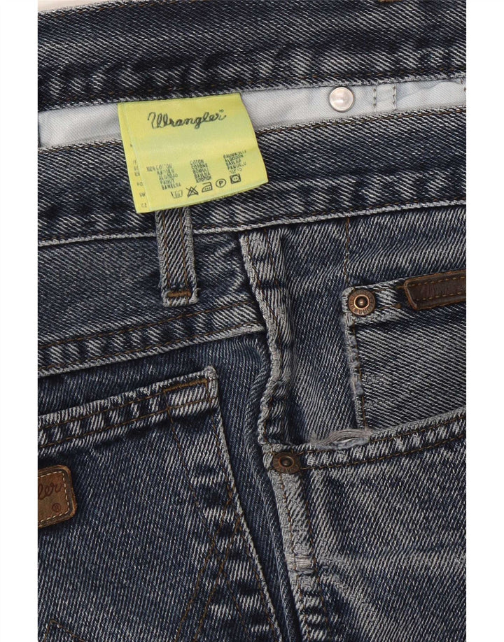 Męskie jeansy Wrangler Texas Straight W35 L30 Niebieskie, bawełniane