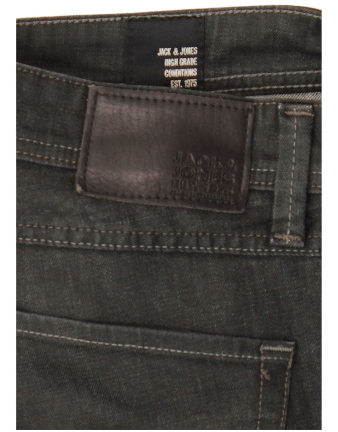 Męskie proste dżinsy Jack & Jones W34 L31 szare