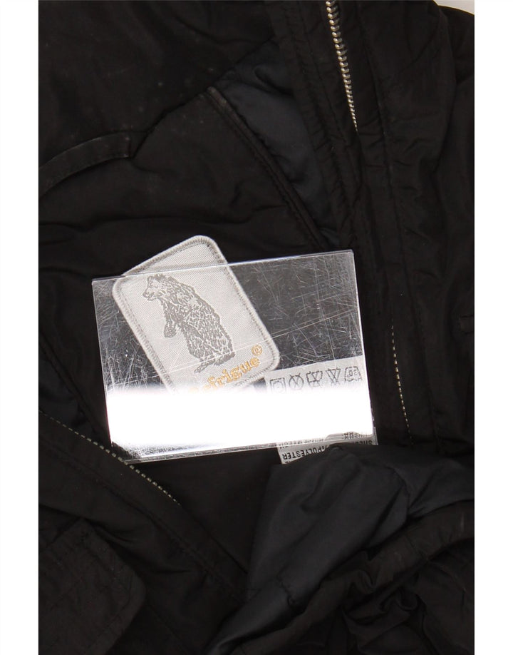 Damska kurtka wiatrówka Refrigue UK 12, średni czarny poliester