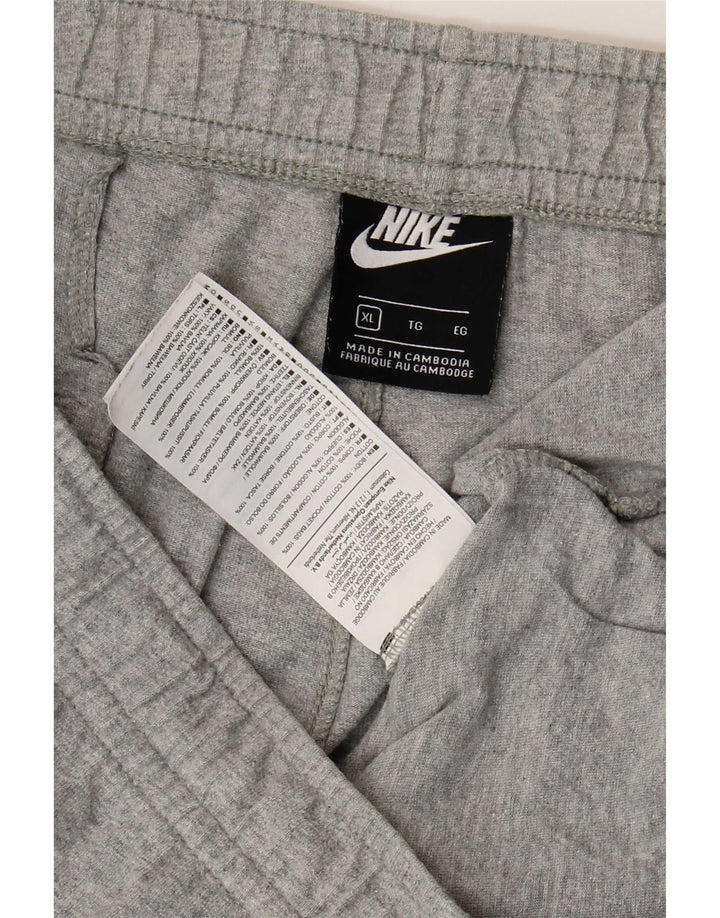 Męskie spodenki sportowe Nike XL, szare, bawełniane