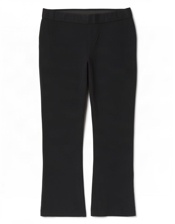 Spodnie damskie Marks & Spencer Bootcut UK 16, duże, W34 L28, czarne