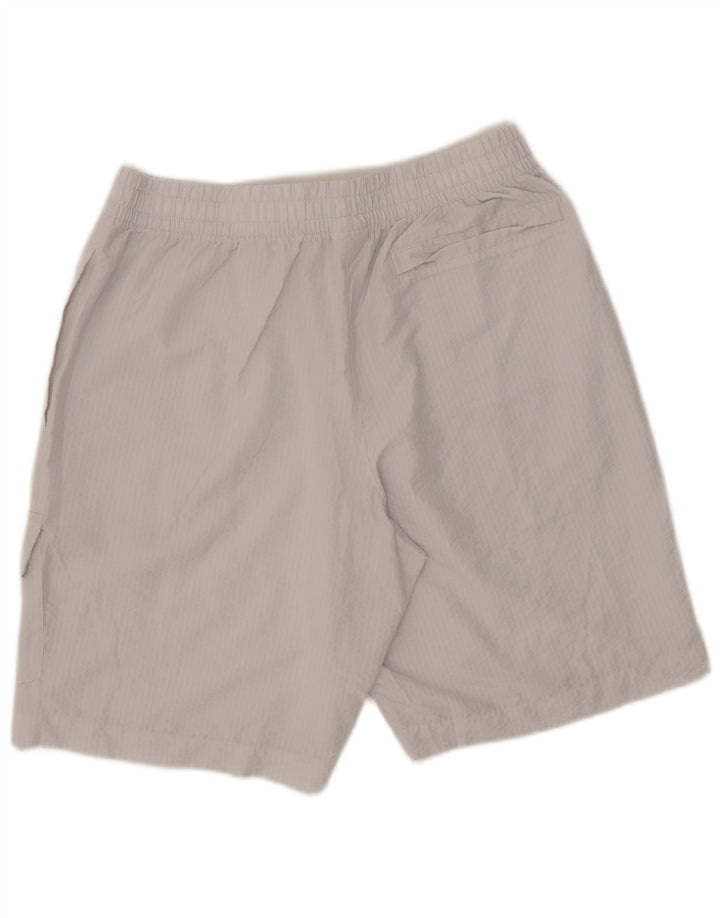 Męskie spodenki sportowe Reebok Cargo, duże, białe, poliestrowe