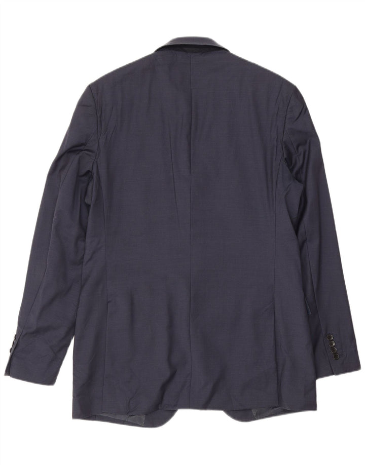 Męska marynarka Marks & Spencer Longline UK 40, średni granat