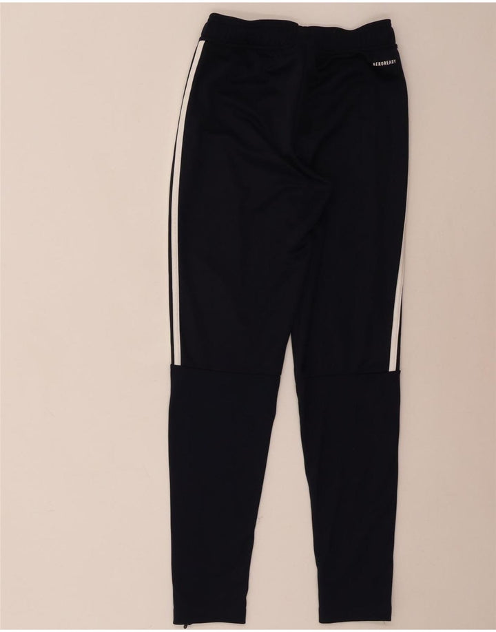 Męskie spodnie dresowe Adidas Aeroready XS Granatowy poliester