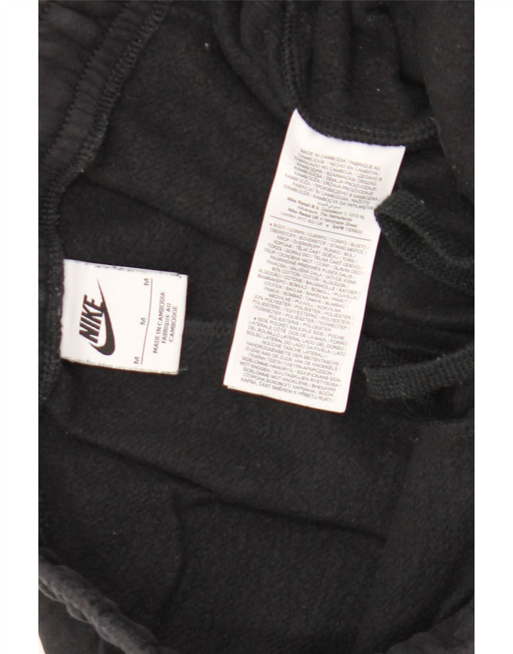 Męskie spodnie dresowe Nike Cargo Joggers, średnia czarna bawełna