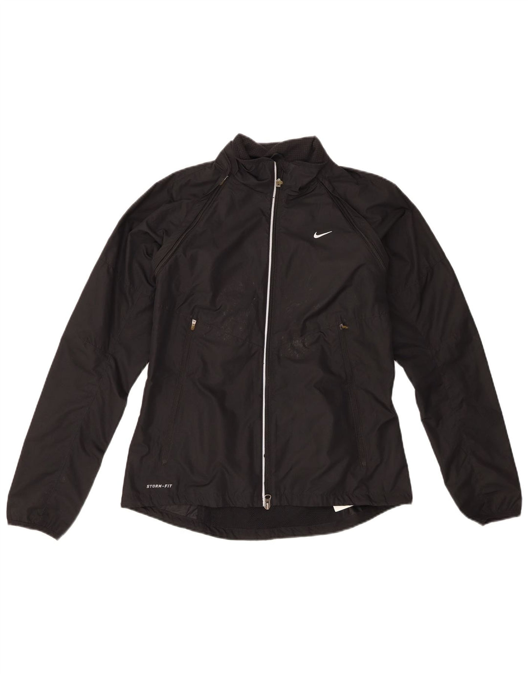Damska kurtka dresowa Nike Storm-Fit UK 12, średni czarny poliester