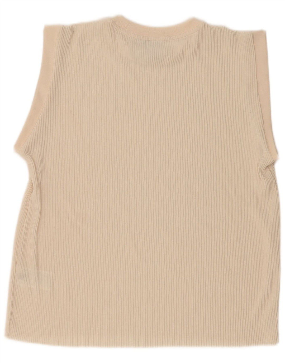Damska kamizelka oversize Adidas Top UK 8 Small Beżowy Poliester
