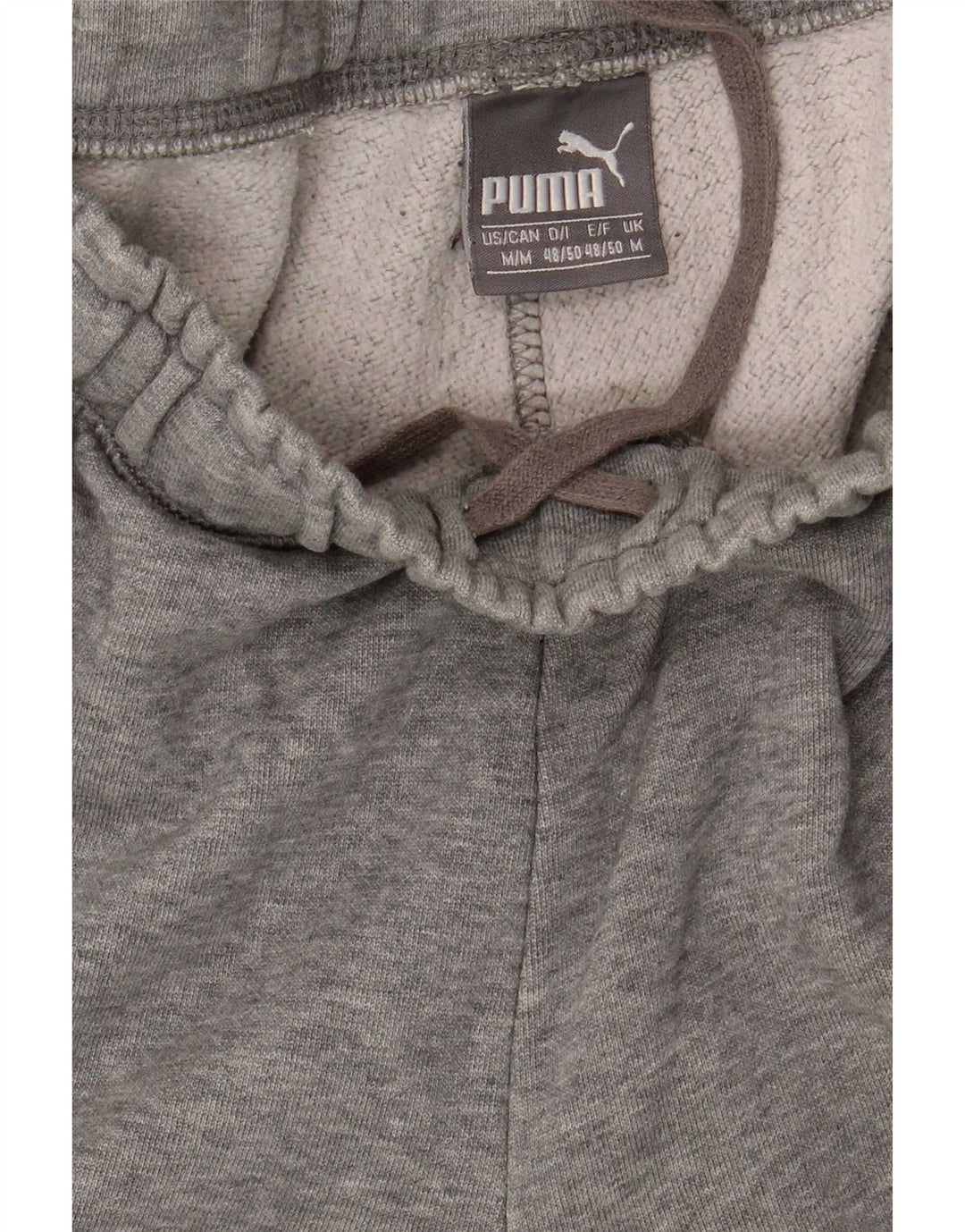 Męskie spodnie dresowe Puma z grafiką, średnioszare