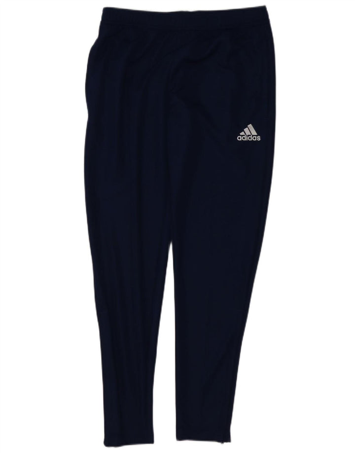 Męskie spodnie dresowe ADIDAS Aeroready, średni granatowy poliester